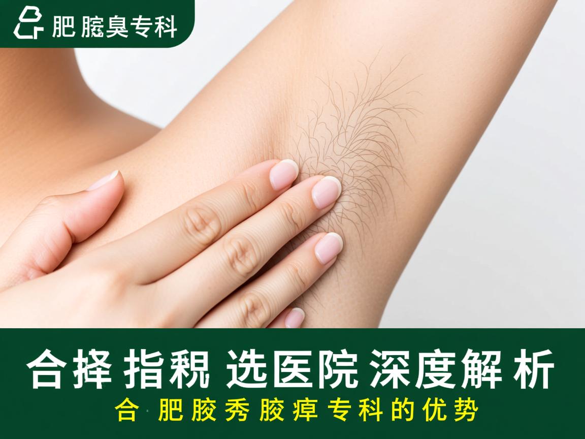 合肥腋臭专科医院选择指南，深度解析合肥腋秀腋臭专科的优势