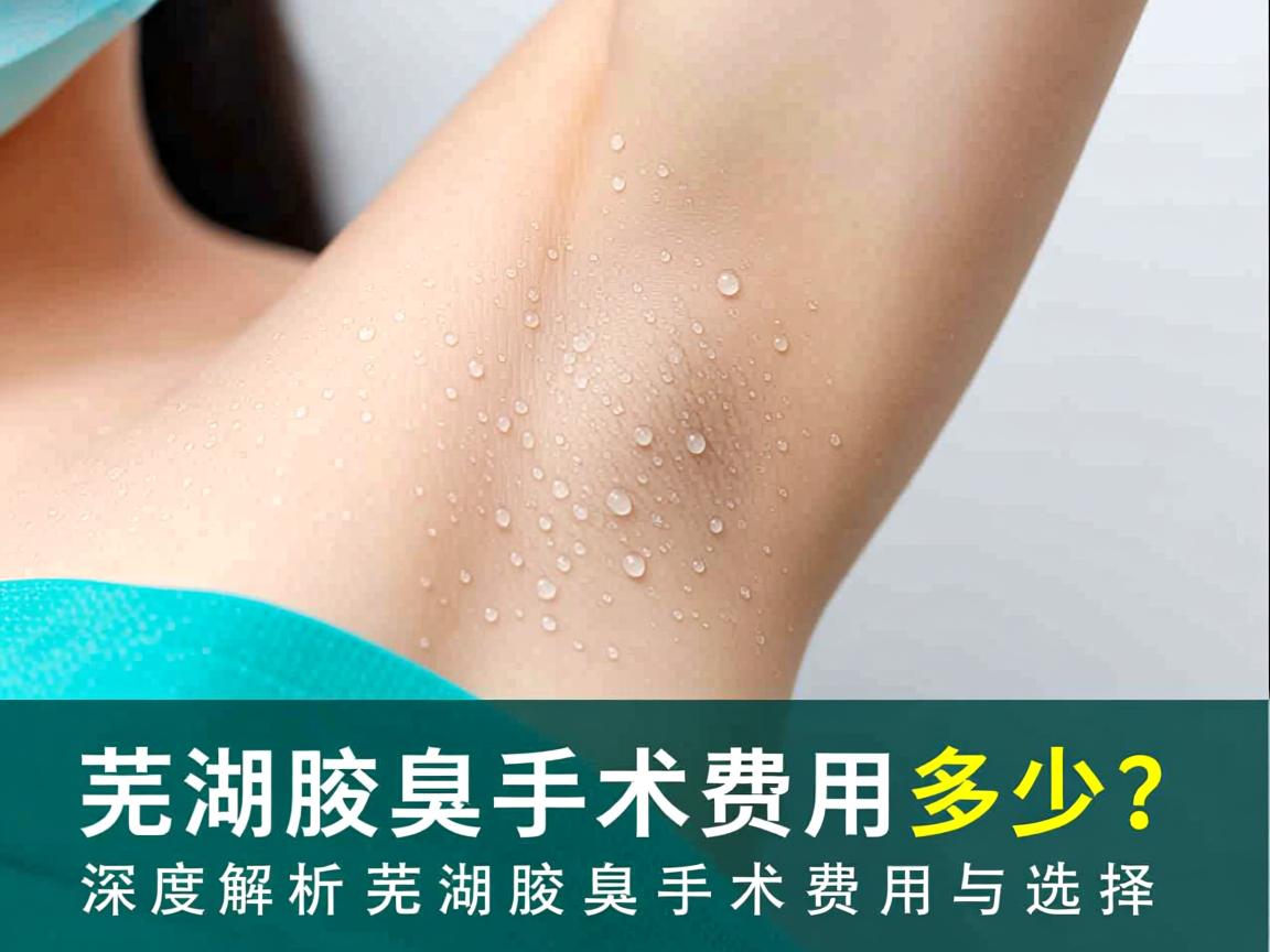 芜湖腋臭手术费用多少？深度解析芜湖腋臭手术费用与选择
