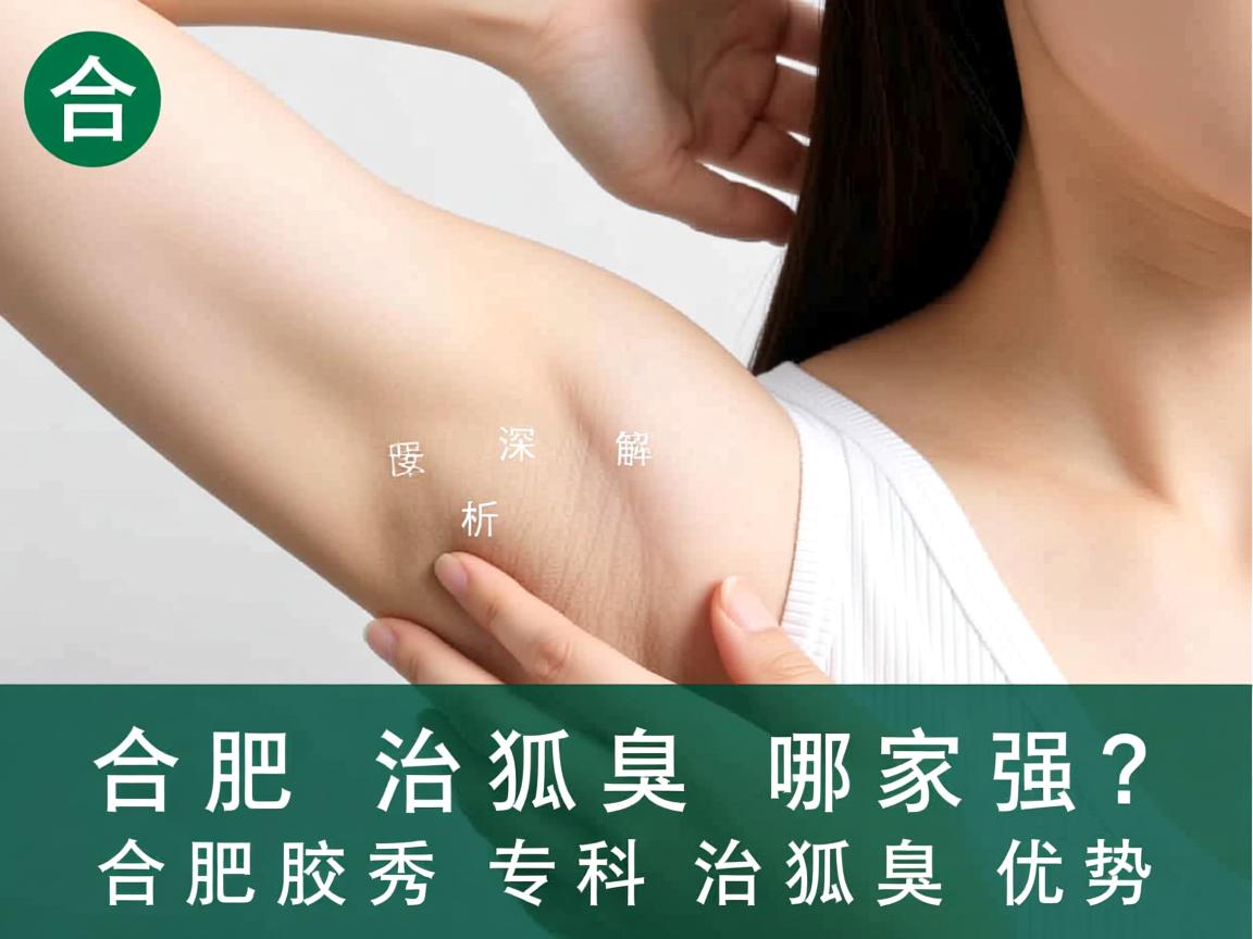 合肥治狐臭哪家强？深度解析合肥腋秀专科治狐臭优势