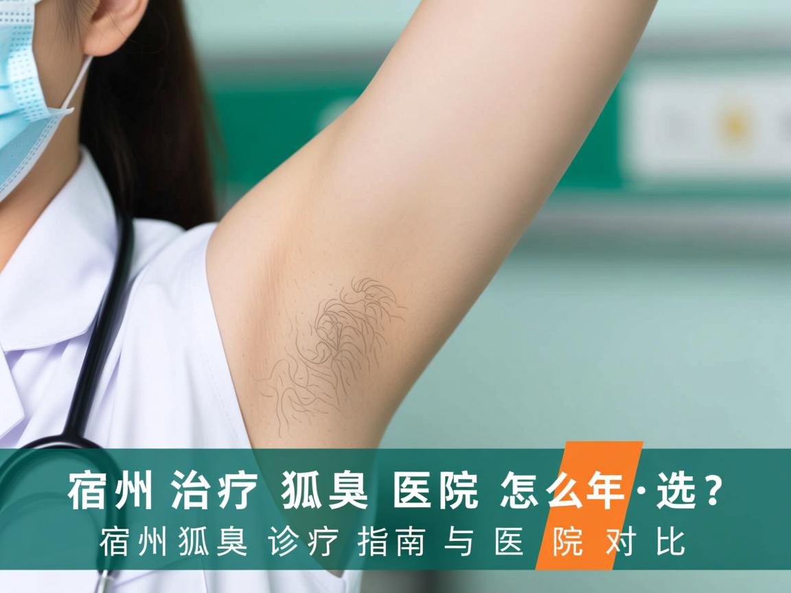 宿州治疗狐臭医院怎么选？宿州狐臭诊疗指南与医院对比