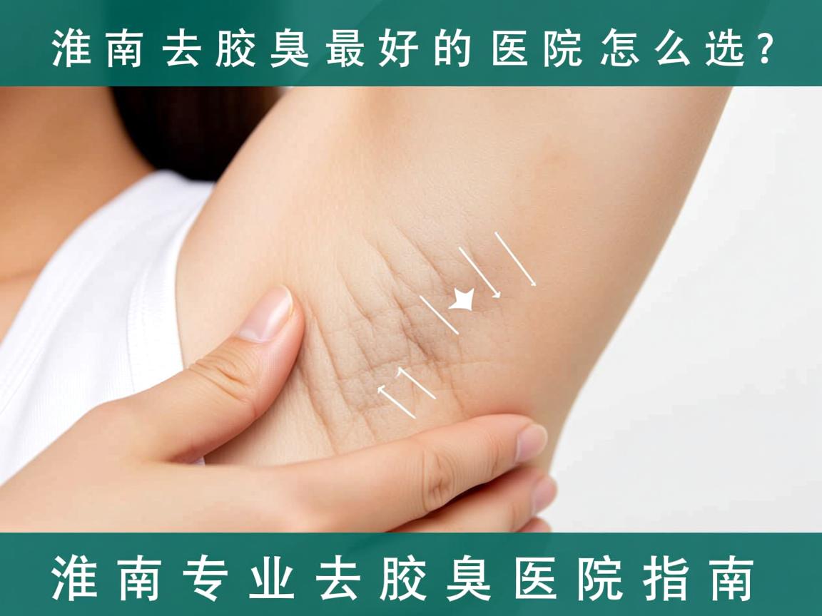淮南去腋臭最好的医院怎么选？淮南专业去腋臭医院指南