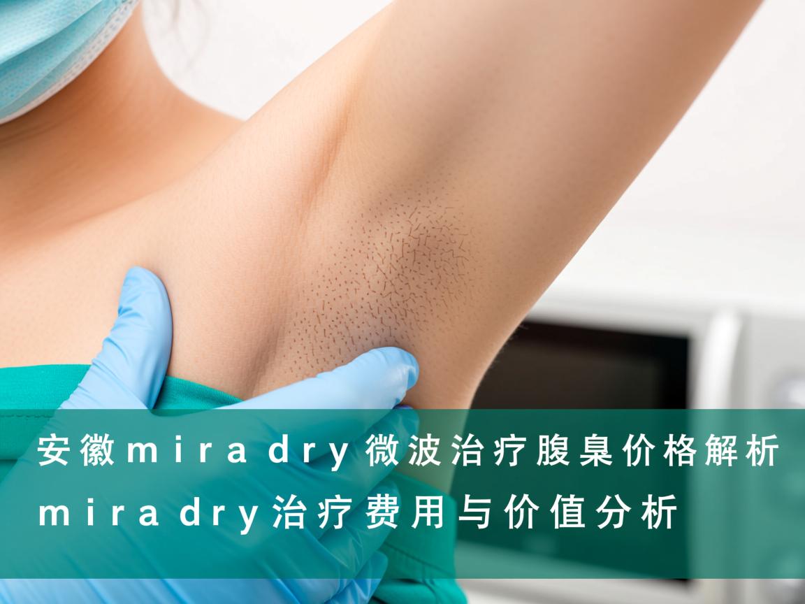安徽miradry微波治疗腋臭价格解析，miradry治疗费用与价值分析