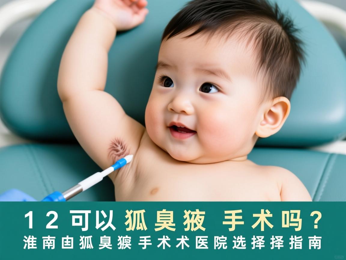 12岁可以狐臭手术吗？淮南狐臭手术医院选择指南