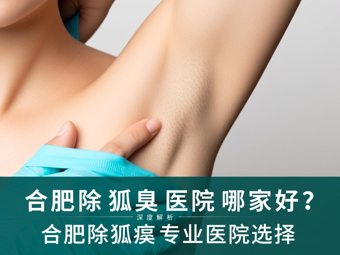 合肥除狐臭医院哪家好？深度解析合肥除狐臭专业医院的选择
