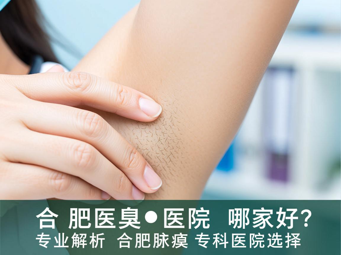 合肥腋臭医院哪家好？专业解析合肥腋臭专科医院选择