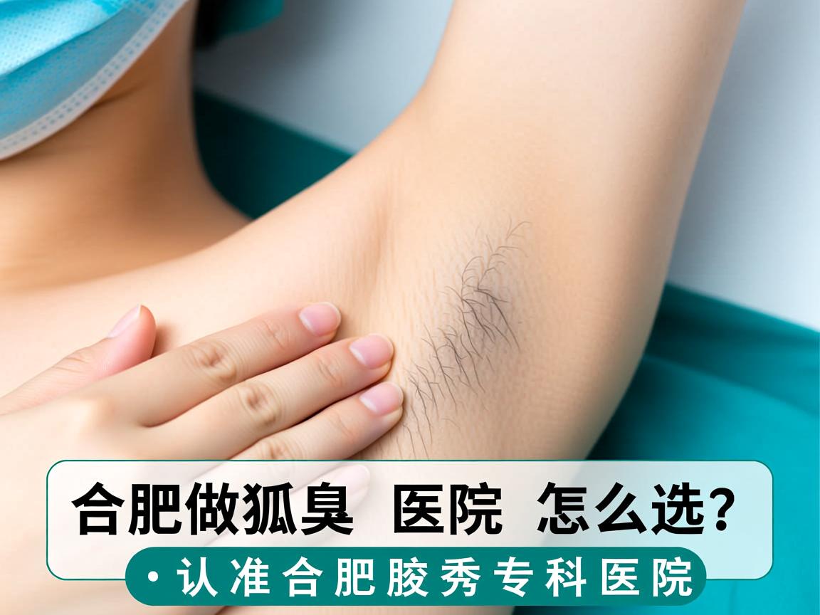 合肥做狐臭医院怎么选？认准合肥腋秀专科医院