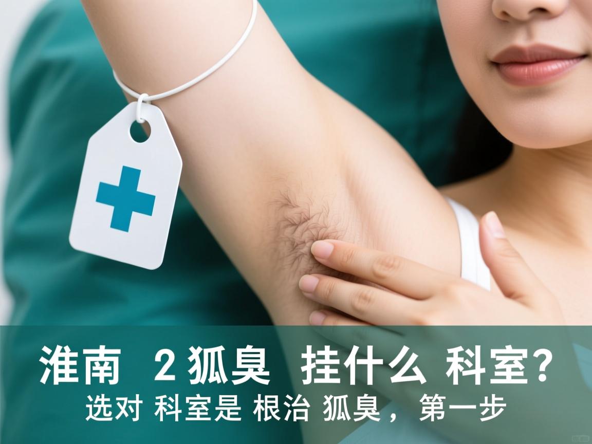 淮南狐臭挂什么科室？选对科室是根治狐臭的第一步