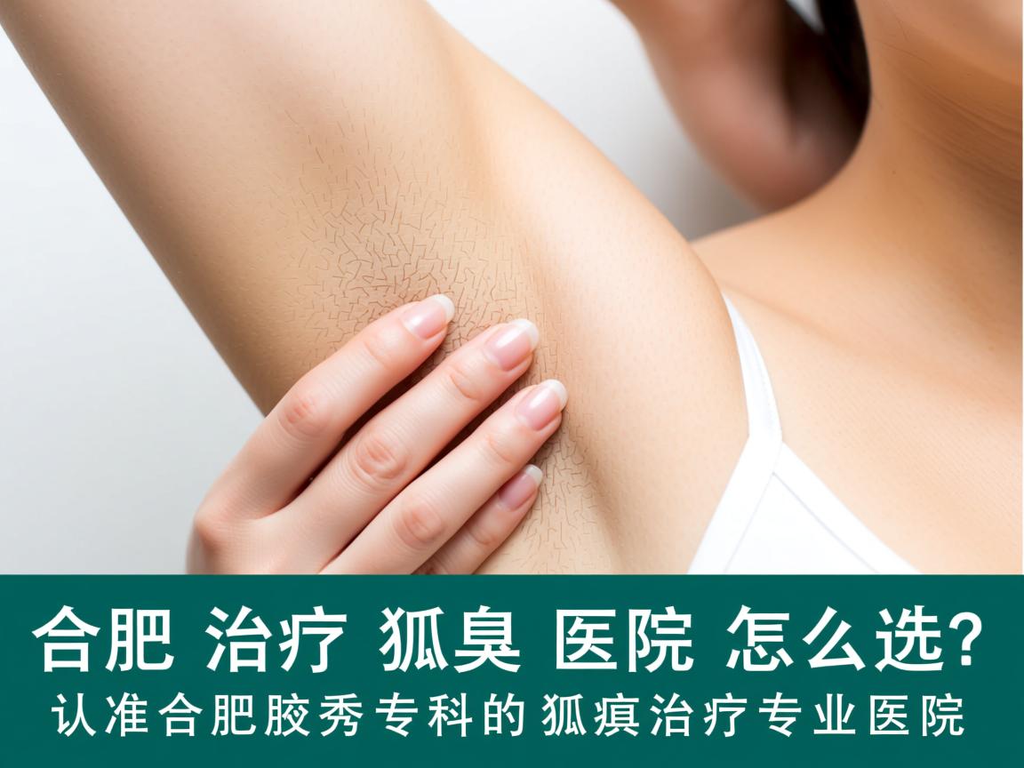 合肥治疗狐臭医院怎么选？认准合肥腋秀专科的狐臭治疗专业医院