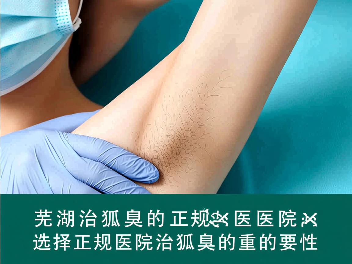 芜湖治狐臭的正规医院，选择正规医院治狐臭的重要性