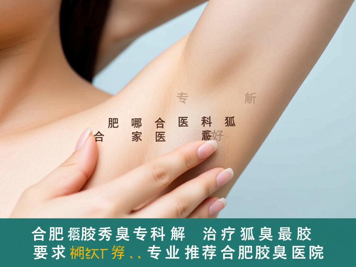 合肥腋秀腋臭专科解析，合肥哪家医院治疗狐臭最好，专业推荐合肥腋臭医院