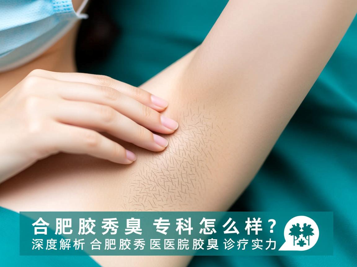 合肥腋秀腋臭专科怎么样？深度解析合肥腋秀医院腋臭诊疗实力