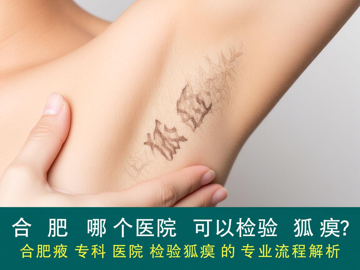 合肥哪个医院可以检验狐臭？合肥腋臭专科医院检验狐臭的专业流程解析