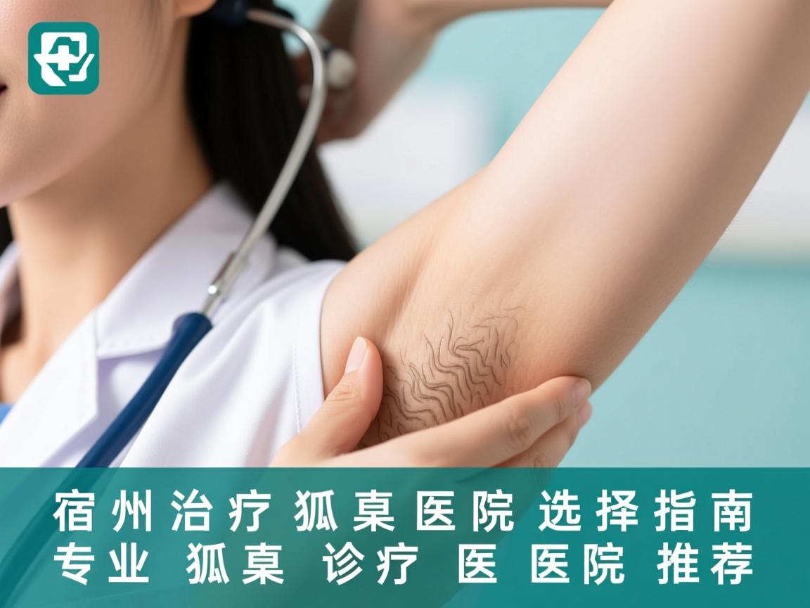 宿州治疗狐臭医院选择指南，专业狐臭诊疗医院推荐