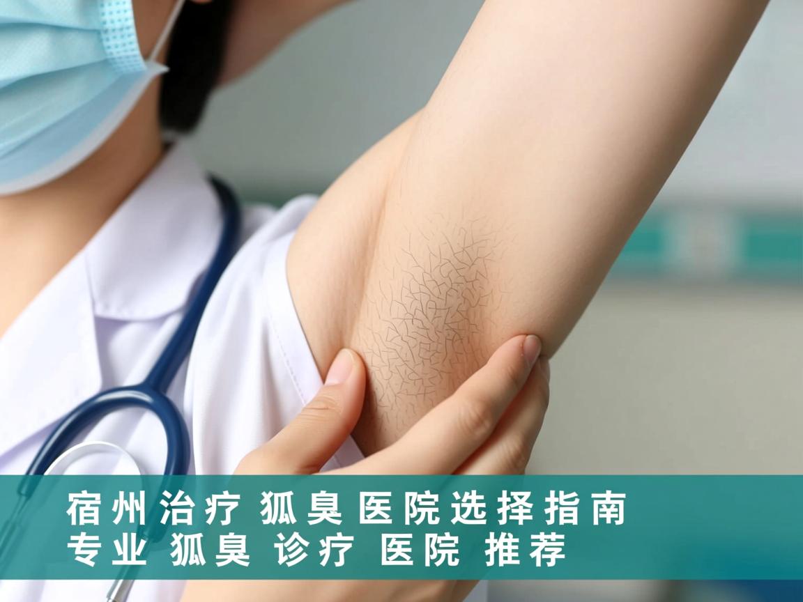 宿州治疗狐臭医院选择指南，专业狐臭诊疗医院推荐