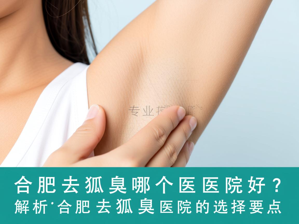 合肥去狐臭哪个医院好？专业解析合肥去狐臭医院的选择要点