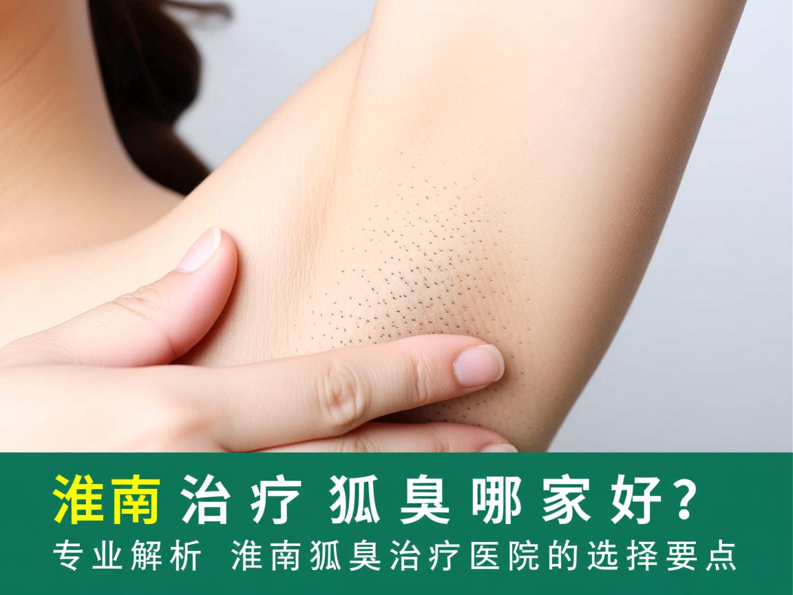淮南治疗狐臭哪家好？专业解析淮南狐臭治疗医院的选择要点