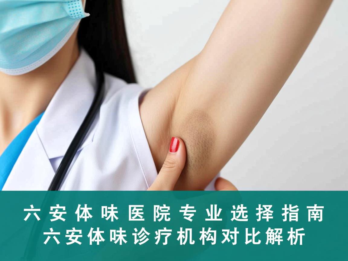 六安体味医院专业选择指南，六安体味诊疗机构对比解析