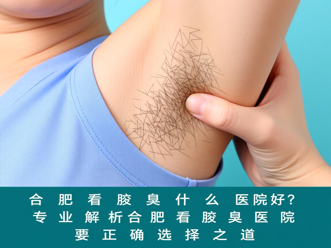 合肥看腋臭什么医院好？专业解析合肥看腋臭医院的正确选择之道