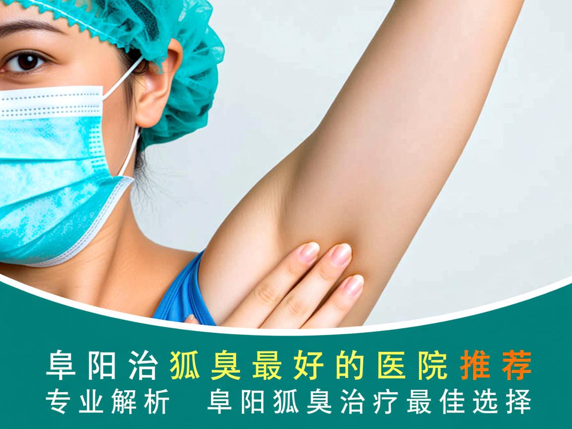 阜阳治狐臭最好的医院推荐，专业解析阜阳狐臭治疗最佳选择