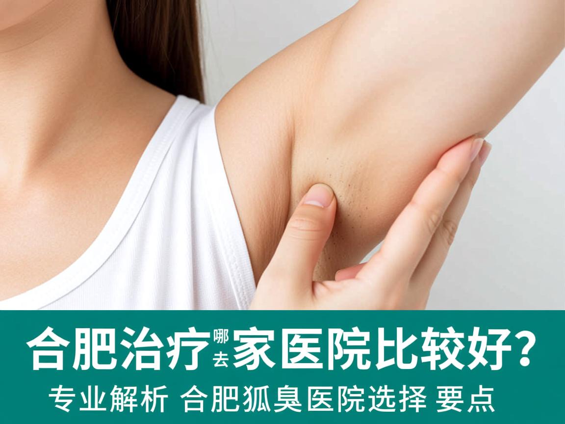 合肥治疗狐臭去哪家医院比较好？专业解析合肥狐臭医院选择要点