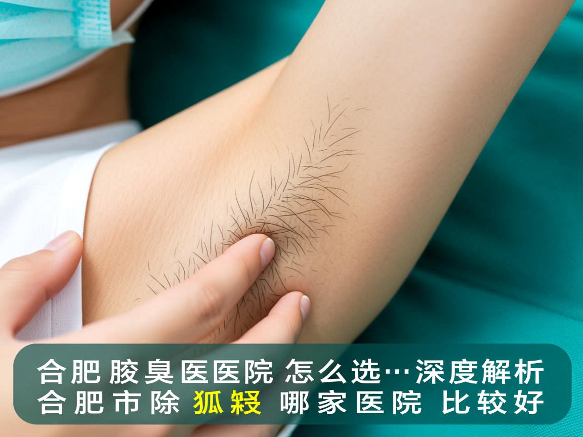 合肥腋臭医院怎么选，深度解析合肥市除狐臭哪家医院比较好