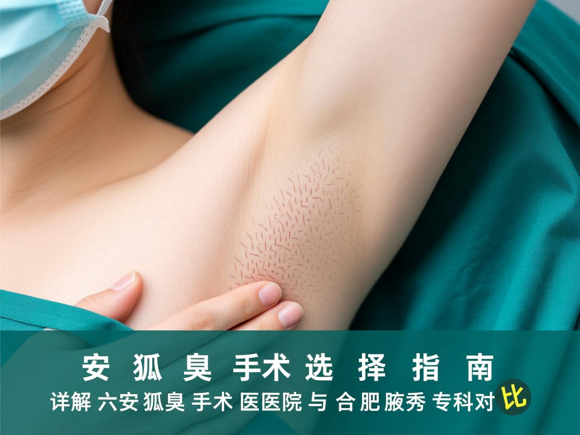 六安狐臭手术选择指南，详解六安狐臭手术医院与合肥腋秀专科对比