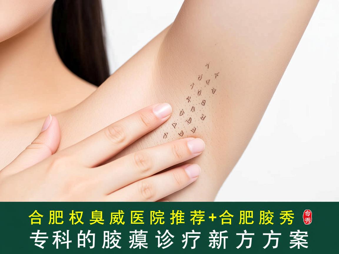合肥腋臭权威医院推荐，合肥腋秀专科的腋臭诊疗新方案