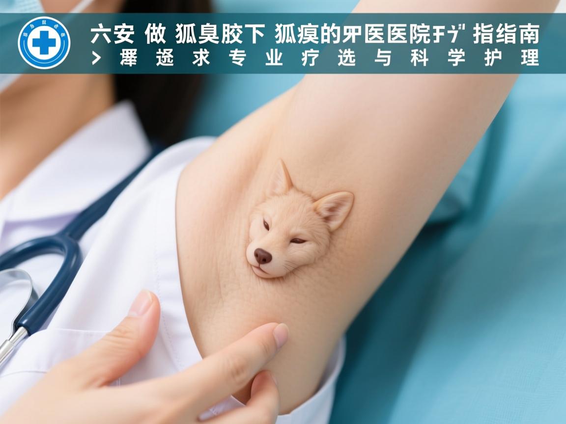 六安做狐臭腋下狐臭的医院选择指南，专业诊疗与科学护理