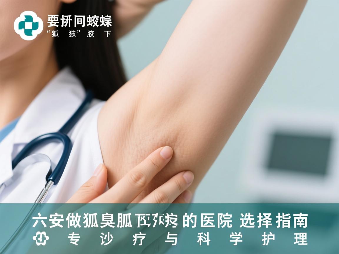 六安做狐臭腋下狐臭的医院选择指南，专业诊疗与科学护理