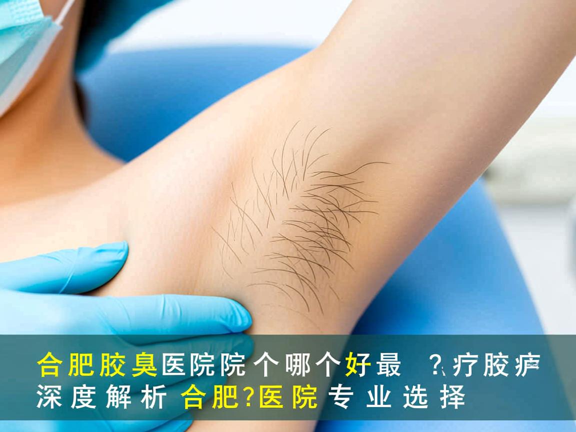 合肥腋臭医院哪个最好？深度解析合肥腋臭医院的专业选择