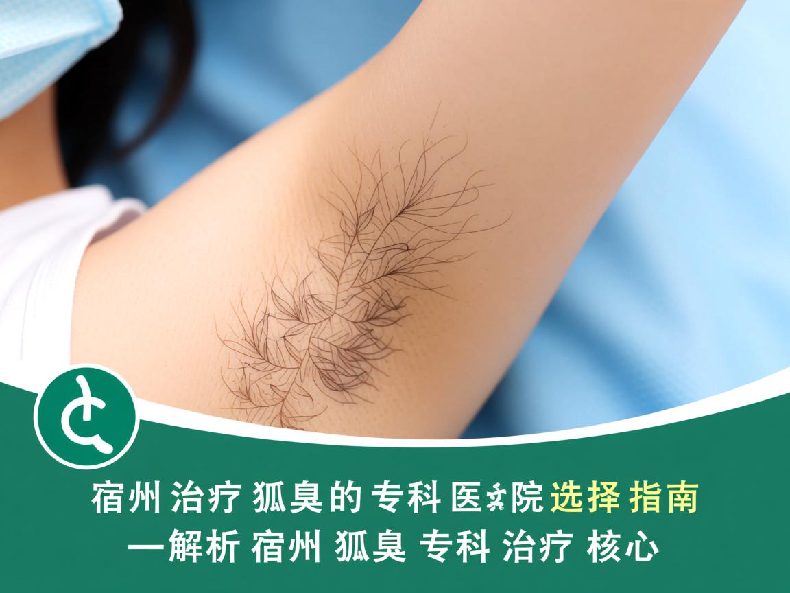 宿州治疗狐臭的专科医院选择指南—解析宿州狐臭专科治疗核心