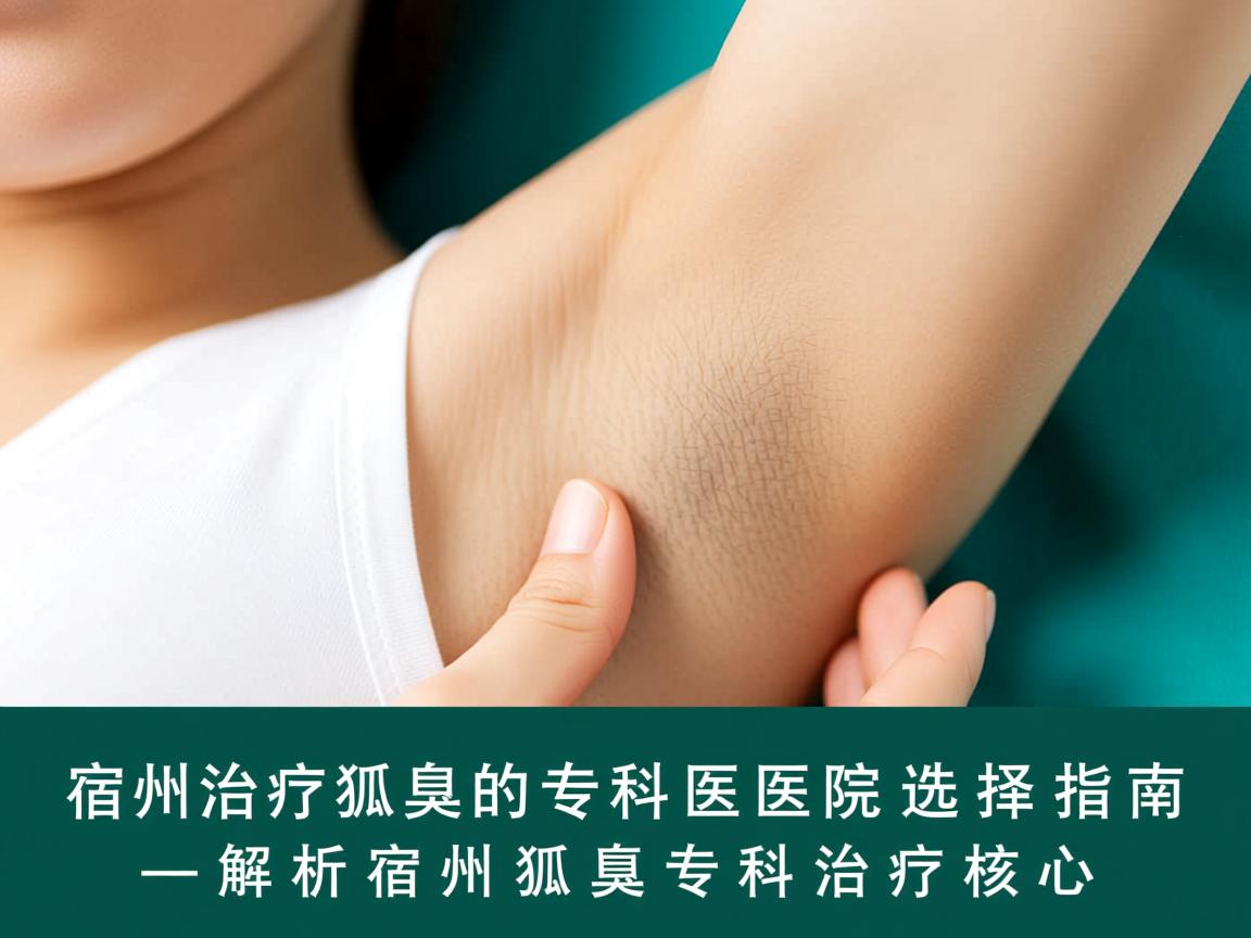 宿州治疗狐臭的专科医院选择指南—解析宿州狐臭专科治疗核心