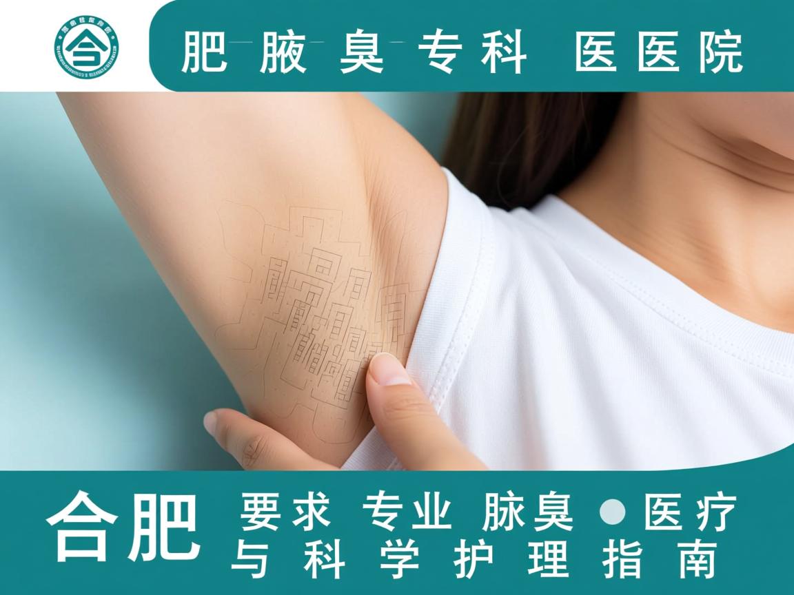 合肥腋臭专科医院解析，专业腋臭医疗与科学护理指南