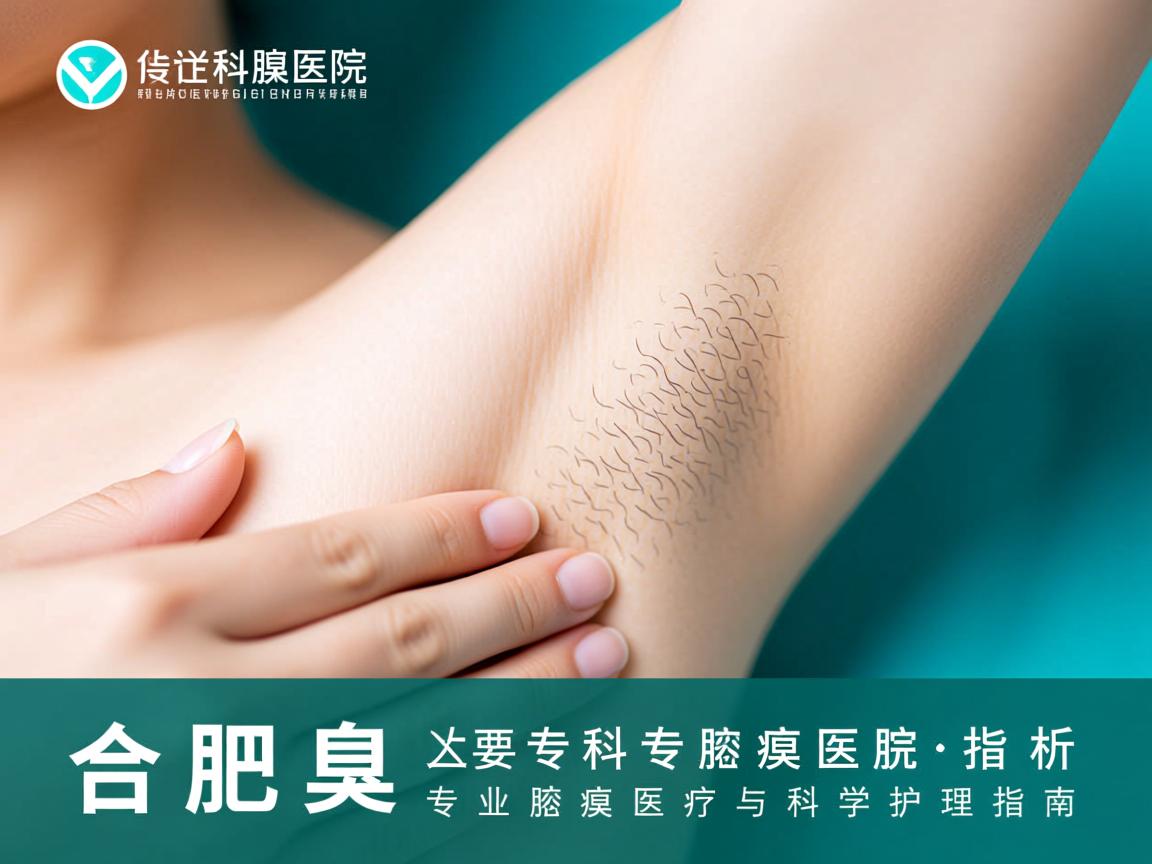 合肥腋臭专科医院解析，专业腋臭医疗与科学护理指南