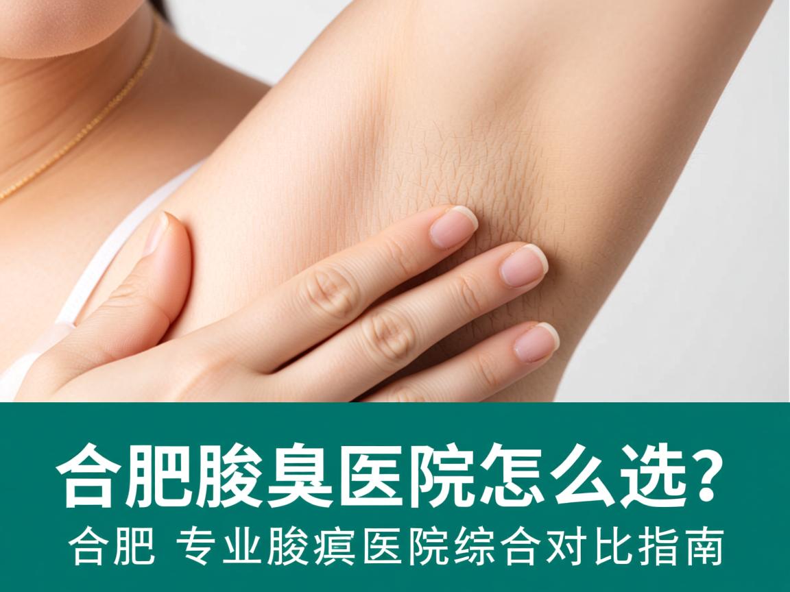 合肥腋臭医院怎么选？合肥专业腋臭医院综合对比指南