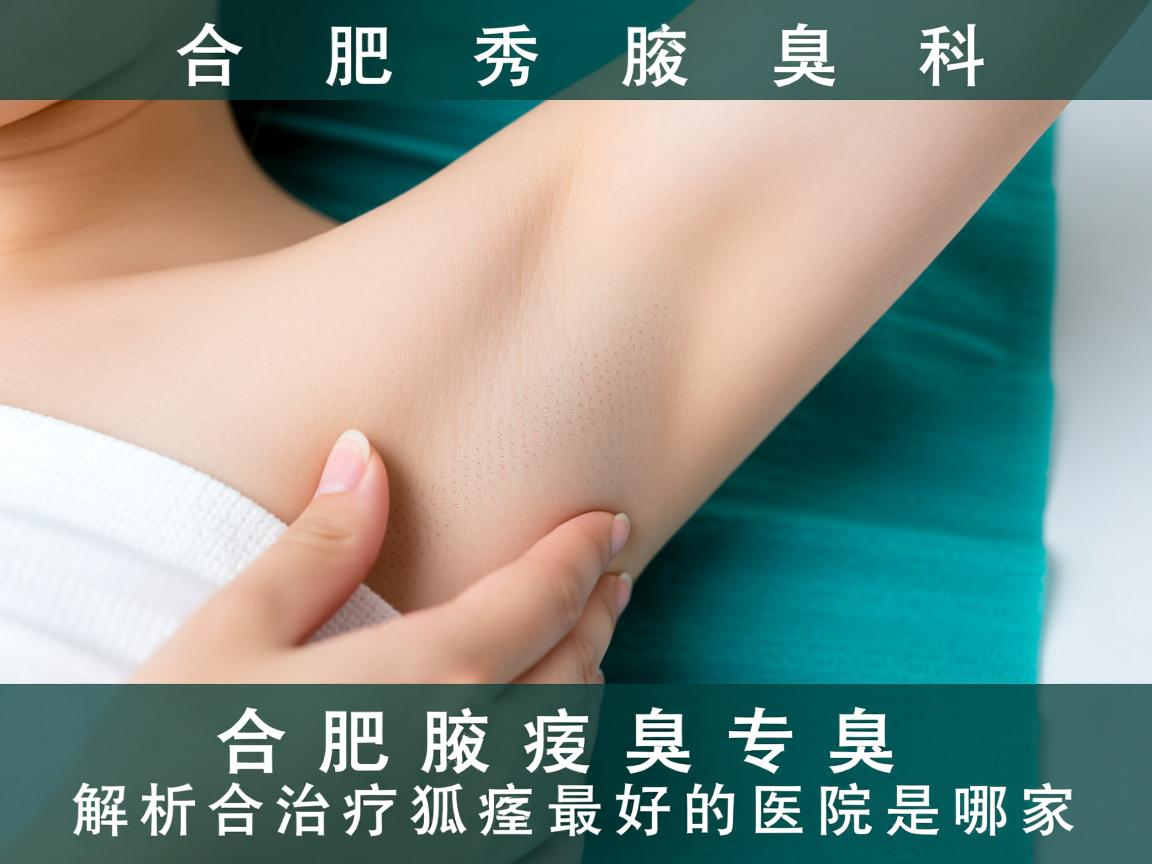 合肥腋秀腋臭专科，解析合肥治疗狐臭最好的医院是哪家