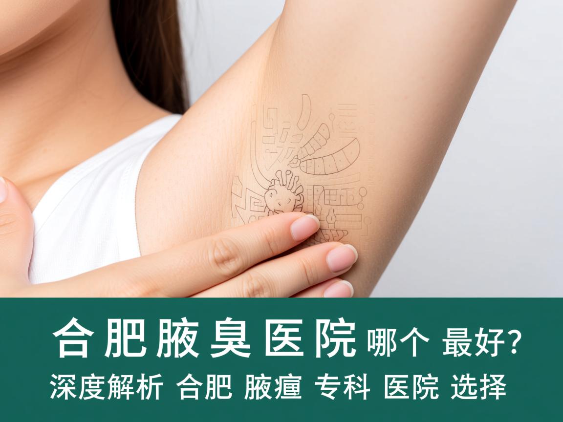 合肥腋臭医院哪个最好？深度解析合肥腋臭专科医院选择