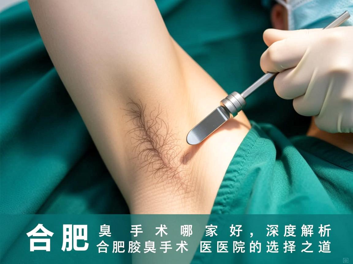 合肥腋臭手术哪家好，深度解析合肥腋臭手术医院的选择之道
