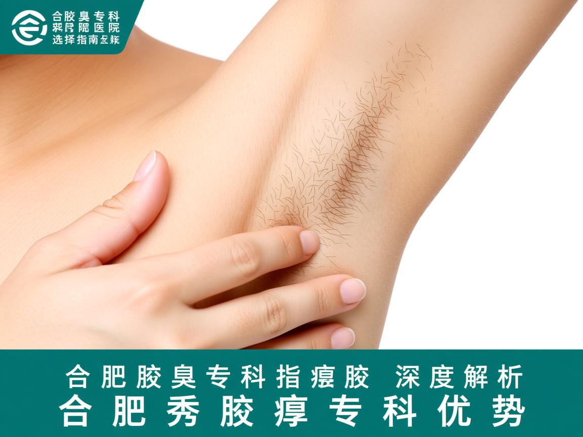 合肥腋臭专科医院选择指南，深度解析合肥腋秀腋臭专科优势