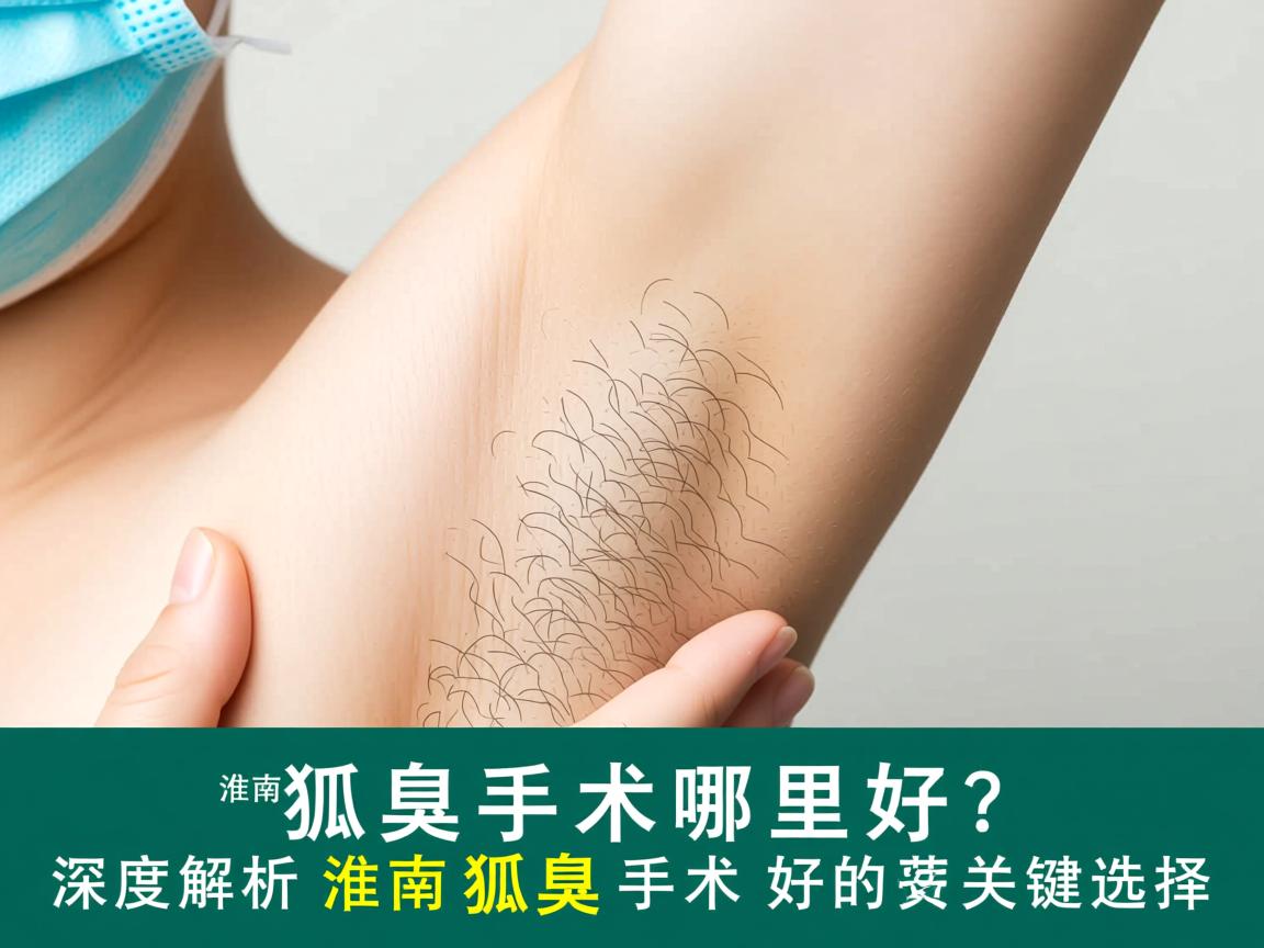 淮南狐臭手术哪里好？深度解析淮南狐臭手术好的关键选择