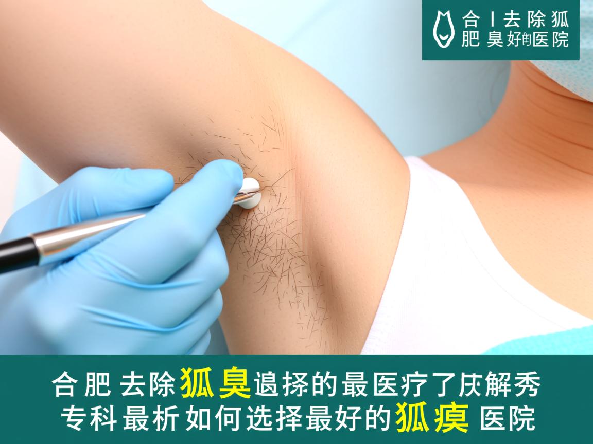 合肥去除狐臭最好的医院，合肥腋秀专科解析如何选择最好的狐臭医院
