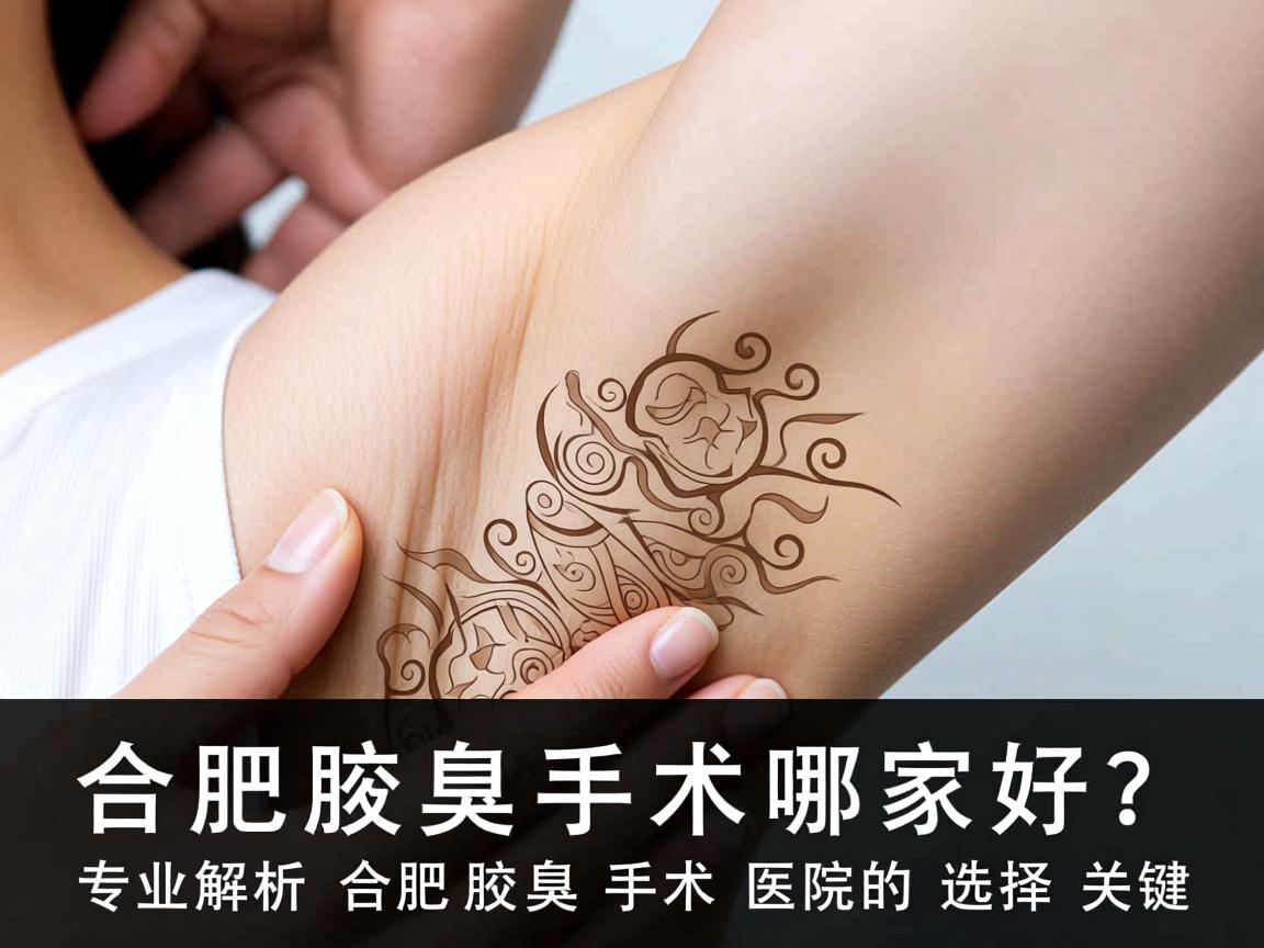 合肥腋臭手术哪家好？专业解析合肥腋臭手术医院的选择关键