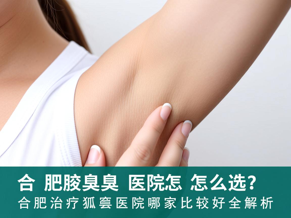 合肥腋臭医院怎么选？合肥治疗狐臭医院哪家比较好全解析