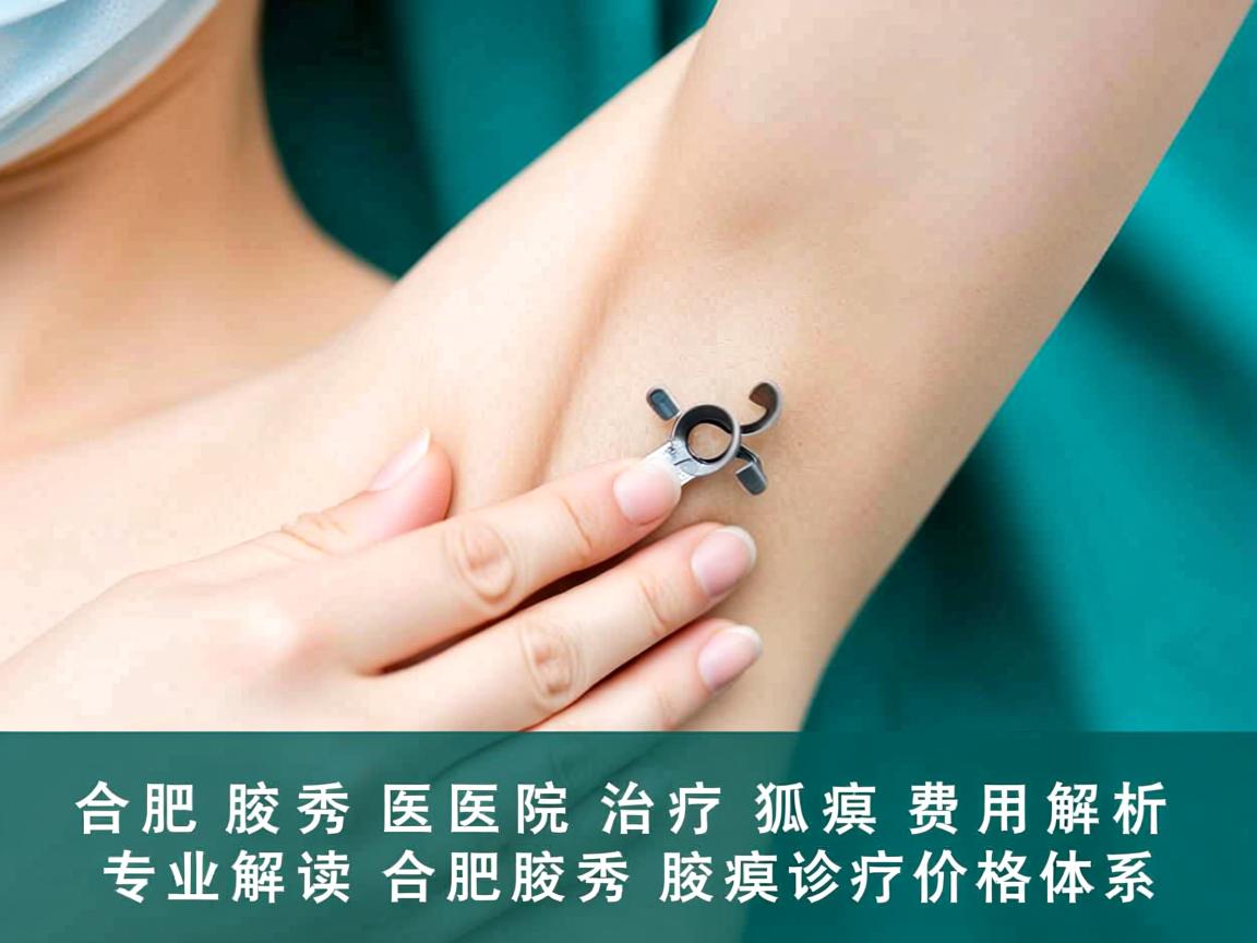 合肥腋秀医院治疗狐臭费用解析，专业解读合肥腋秀腋臭诊疗价格体系
