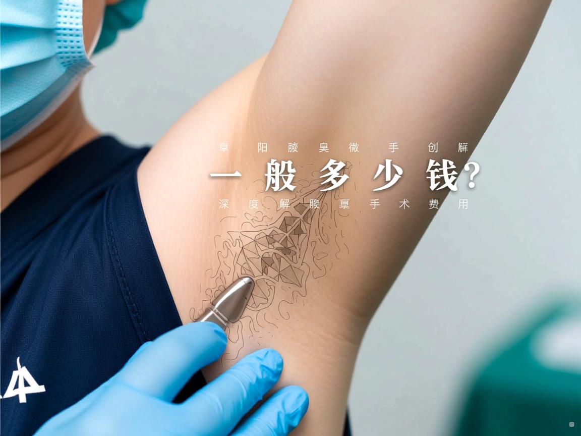 阜阳腋臭微创手术一般多少钱？深度解析阜阳腋臭手术费用