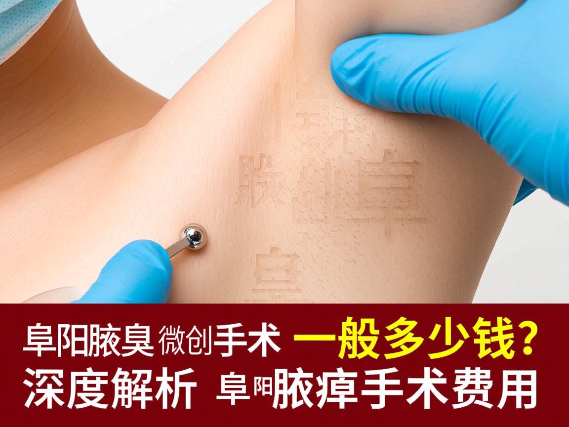 阜阳腋臭微创手术一般多少钱？深度解析阜阳腋臭手术费用