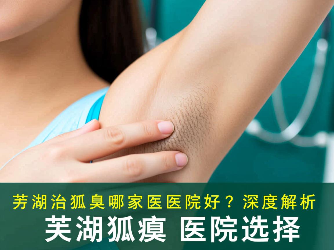 芜湖治狐臭哪家医院好？深度解析芜湖狐臭医院选择