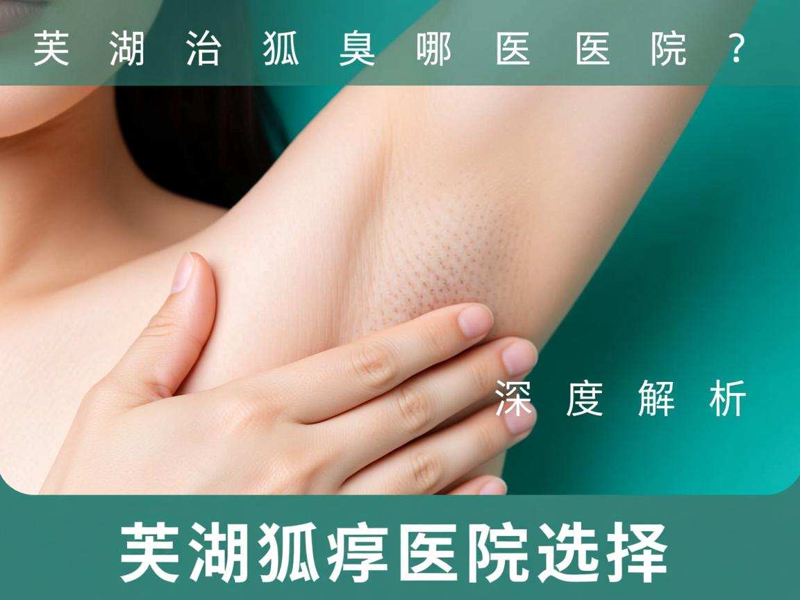 芜湖治狐臭哪家医院好？深度解析芜湖狐臭医院选择