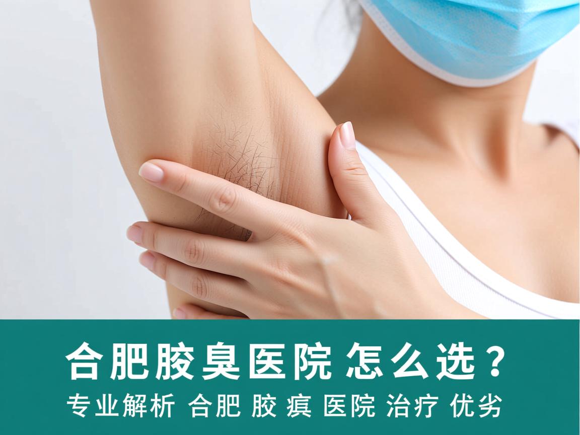 合肥腋臭医院怎么选？专业解析合肥腋臭医院治疗优劣