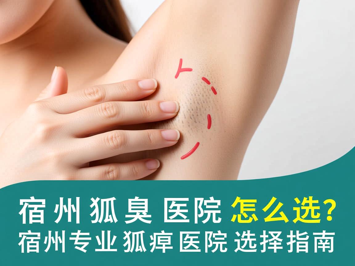 宿州狐臭医院怎么选？宿州专业狐臭医院选择指南